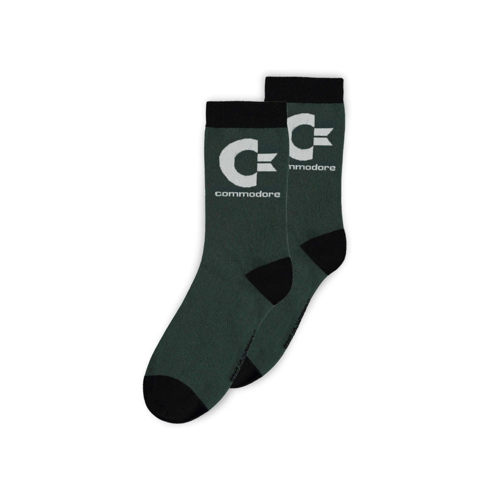 Commodore 64 - Crew Socks (3Pack) Socken - Mehrfarben